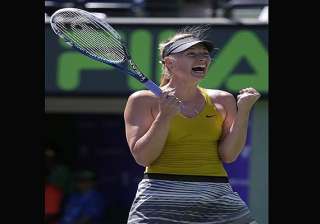 maria sharapova returns to semifinals at key... maria sharapova returns to semifinals at key...