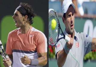 nadal djokovic to clash in sony open final -... nadal djokovic to clash in sony open final -...
