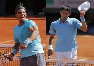 nadal and djokovic to meet in french open final -... nadal and djokovic to meet in french open final -...