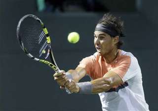 nadal rolls into 3rd round at sony open - India TV nadal rolls into 3rd round at sony open - India TV