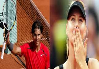 nadal sharapova make it look easy in paris -... nadal sharapova make it look easy in paris -...