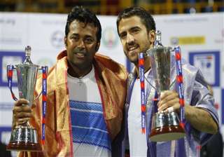 paes tipsarevic win doubles crown in chennai open... paes tipsarevic win doubles crown in chennai open...