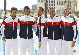 pressure on france in davis cup as us takes lead... pressure on france in davis cup as us takes lead...
