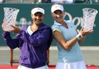 sania vesnina pair lifts 2nd wta title together -... sania vesnina pair lifts 2nd wta title together -...