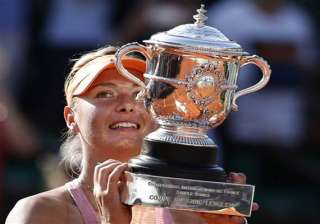 sharapova wins french open for 2nd time - India TV sharapova wins french open for 2nd time - India TV