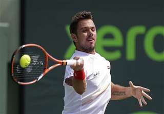sony open stanislas wawrinka wins opening match... sony open stanislas wawrinka wins opening match...