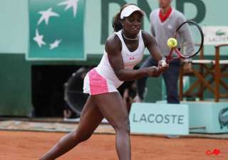 us teen stephens gets to 4th round at french open... us teen stephens gets to 4th round at french open...