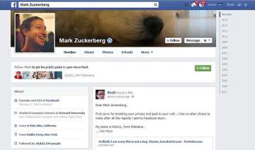 mark zuckerberg facebook profile page hacked -... mark zuckerberg facebook profile page hacked -...