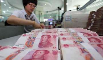chinese currency continued sharp fall on third... chinese currency continued sharp fall on third...