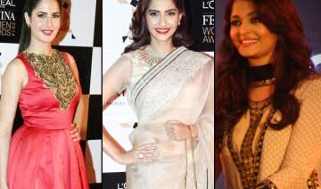 aishwarya sonam katrina sizzle at l oreal paris... aishwarya sonam katrina sizzle at l oreal paris...