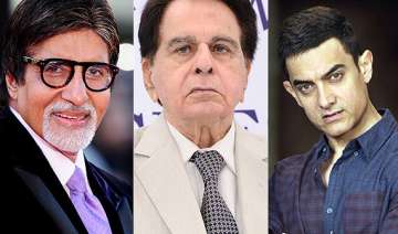 amitabh bachchan aamir khan to launch dilip kumar... amitabh bachchan aamir khan to launch dilip kumar...