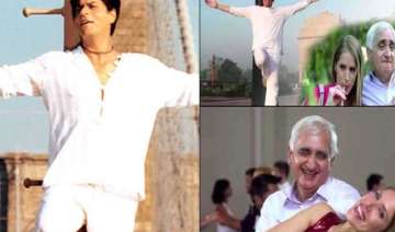 shah rukh khan impressed by salman khurshid s kal... shah rukh khan impressed by salman khurshid s kal...