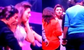 bollywood shocked over gauahar khan slapping... bollywood shocked over gauahar khan slapping...