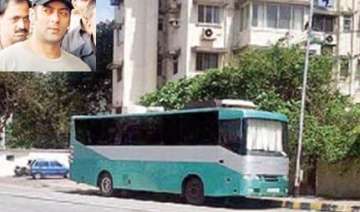 salman fined for parking van outside his bandra... salman fined for parking van outside his bandra...