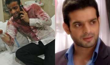 yeh hai mohabbatein s raman bhalla injured while... yeh hai mohabbatein s raman bhalla injured while...