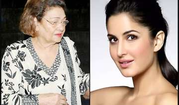katrina meets ranbir s grandmother after denying... katrina meets ranbir s grandmother after denying...