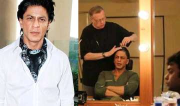 shah rukh khan s fan look a challenge for oscar... shah rukh khan s fan look a challenge for oscar...
