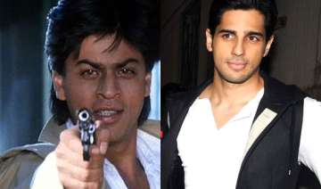 sidharth malhotra admires shah rukh khan s role... sidharth malhotra admires shah rukh khan s role...