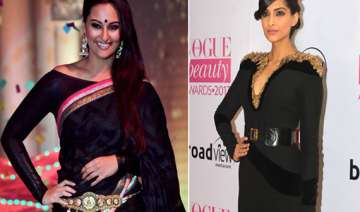sonam sonakshi to walk the ramp at india intl... sonam sonakshi to walk the ramp at india intl...