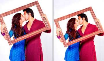 varun alia lock lips in humpty sharma ki dulhania... varun alia lock lips in humpty sharma ki dulhania...