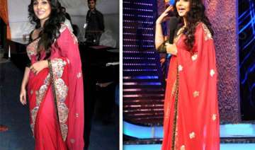 vidya balan s saree sells for rs 90 000 - India TV vidya balan s saree sells for rs 90 000 - India TV