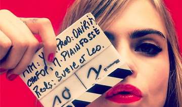cara delevingne refused to watch herself onscreen... cara delevingne refused to watch herself onscreen...