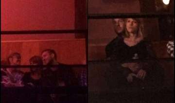 taylor swift beau calvin harris spotted in... taylor swift beau calvin harris spotted in...