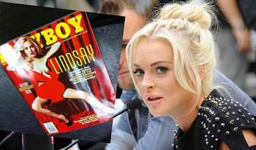 lohan channels marilyn monroe in playboy - India... lohan channels marilyn monroe in playboy - India...
