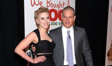 matt damon and scarlett johansson open zoo in ny... matt damon and scarlett johansson open zoo in ny...