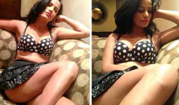 after yoga session poonam pandey flaunts her new... after yoga session poonam pandey flaunts her new...