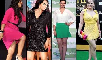 vidya sonakshi parineeti actresses with fat legs... vidya sonakshi parineeti actresses with fat legs...