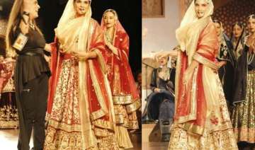 aicw 2015 persian fashion walk with richa chadha... aicw 2015 persian fashion walk with richa chadha...