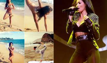 nicole scherzinger yoga exercise my musical... nicole scherzinger yoga exercise my musical...