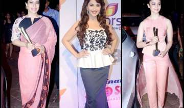 alia kajol madhuri in stupendous avatar at stree... alia kajol madhuri in stupendous avatar at stree...