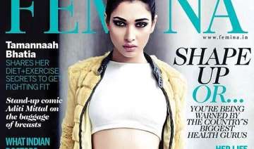 fighting fit tamanna bhatia sizzles as femina... fighting fit tamanna bhatia sizzles as femina...