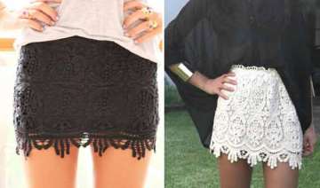 update spring wardrobe with lace skirt spring... update spring wardrobe with lace skirt spring...