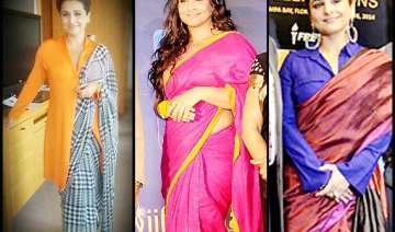 vidya balan sassy and sexy looks in saree see... vidya balan sassy and sexy looks in saree see...