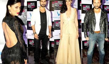 nargis fakhri evelyn sharma saif look hot at gq... nargis fakhri evelyn sharma saif look hot at gq...