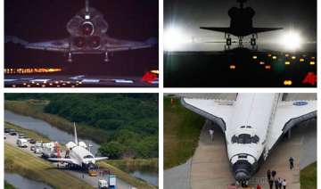 atlantis makes perfect final landing - India TV atlantis makes perfect final landing - India TV
