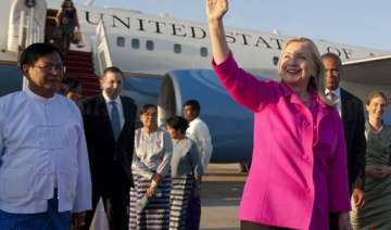 clinton tests reforms on historic visit to... clinton tests reforms on historic visit to...