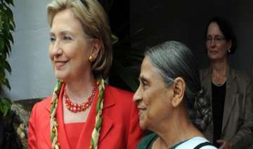 clinton identifies ela bhatt as one of her... clinton identifies ela bhatt as one of her...