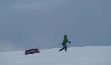 first woman to cross antarctica alone begins her... first woman to cross antarctica alone begins her...