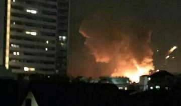 explosion at us army base in japan - India TV explosion at us army base in japan - India TV