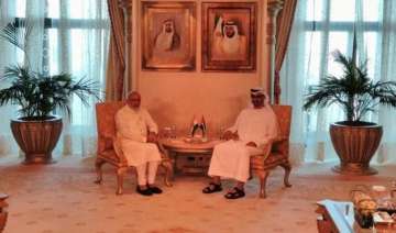 pm modi holds talk with uae crown prince - India... pm modi holds talk with uae crown prince - India...