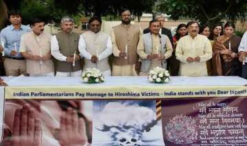 grateful to india for remembering hiroshima... grateful to india for remembering hiroshima...