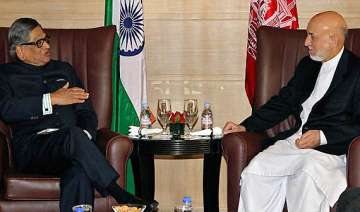 krishna meets karzai discusses peace aid to... krishna meets karzai discusses peace aid to...