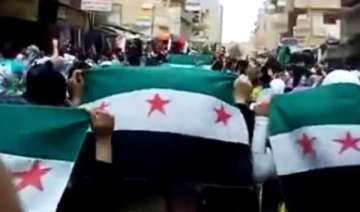 syrian city shelled un truce observers to arrive... syrian city shelled un truce observers to arrive...