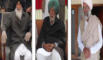 all three badal brothers locked in poll combat in... all three badal brothers locked in poll combat in...