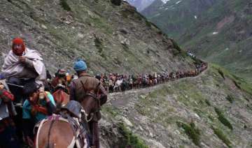amarnath yatra from pahalgam route resumes -... amarnath yatra from pahalgam route resumes -...