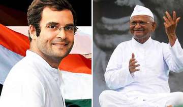 anna hazare says govt acting under rahul gandhi s... anna hazare says govt acting under rahul gandhi s...